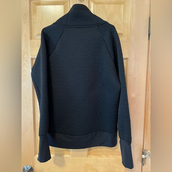 Athleta Jacquard Elevation Pullover Funnel Neck Sweatshirt - Picture 5 of 5